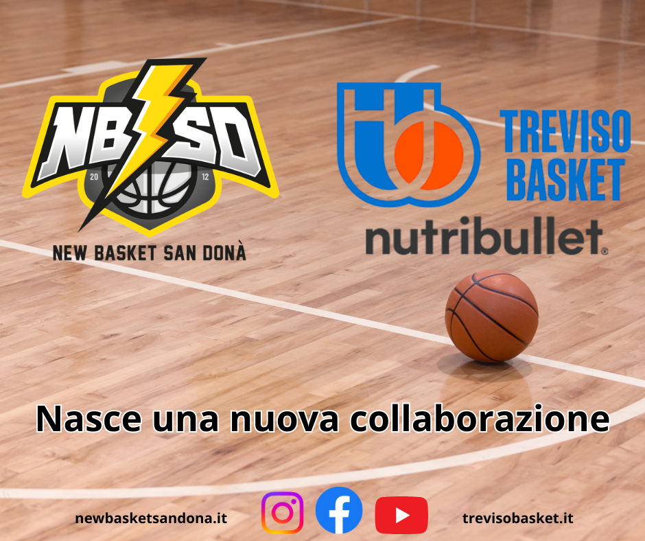Nasce la collaborazione con Nutribullet Treviso Basket
